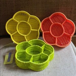 The Spring Shop 3 PC Plastic Wire Basket O…